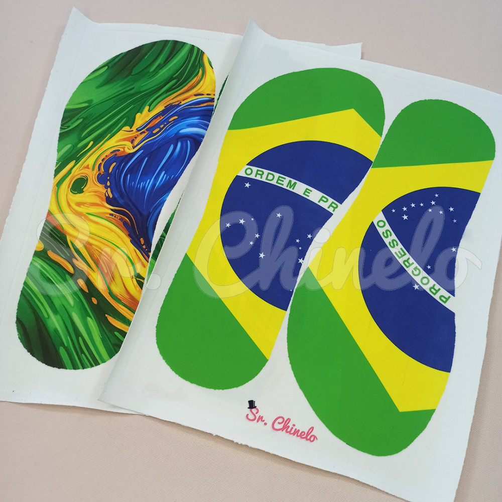 Lonita Sublimada, Copa do Mundo Bandeira Brasil, Verde/Amarelo/Azul