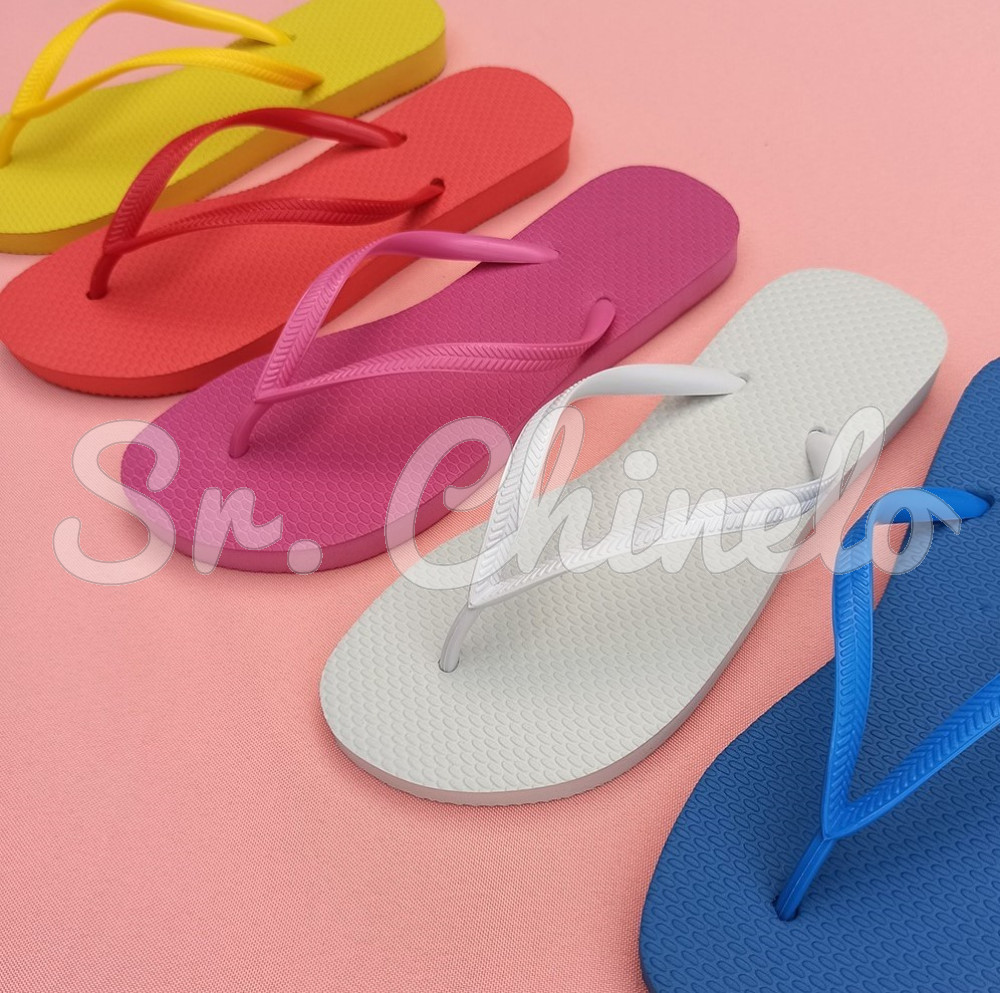 Chinelo Slim, Sr.Chinelo, 100% Borracha, Branco