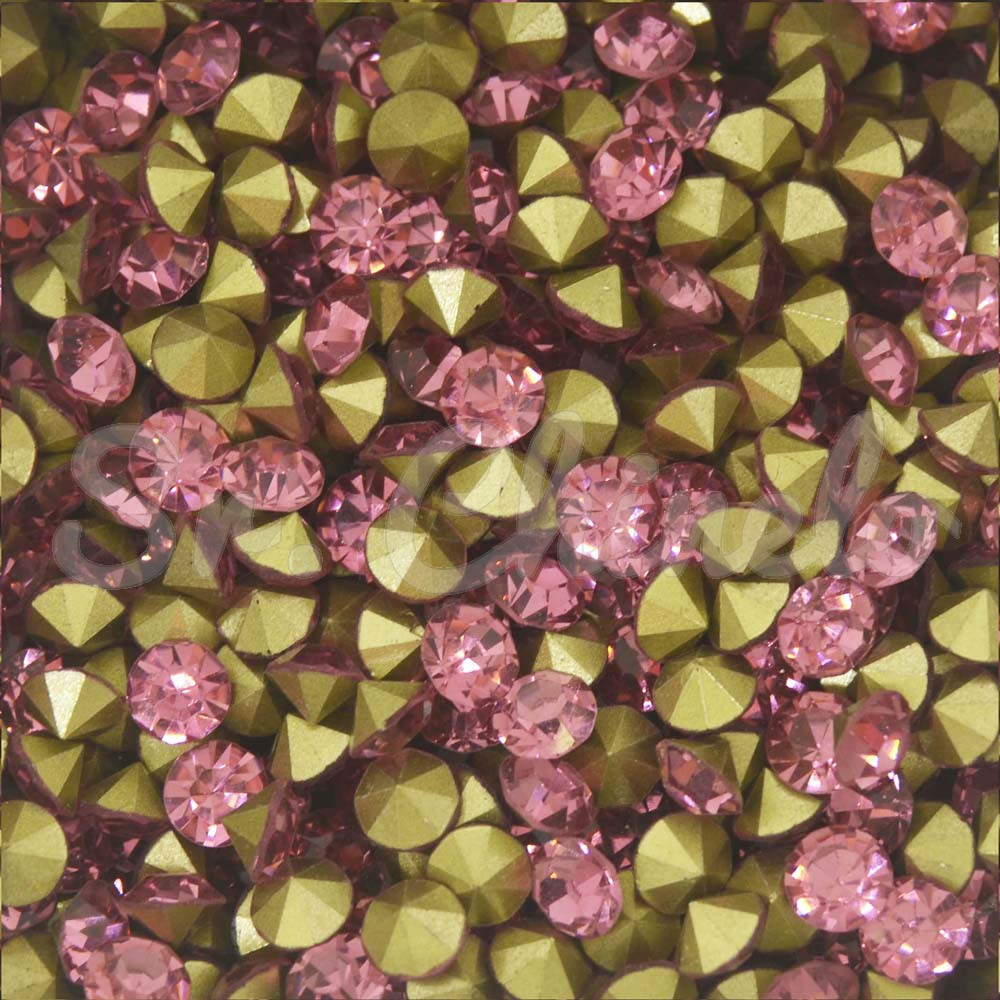 Pedra de Strass, SS28, Rosa