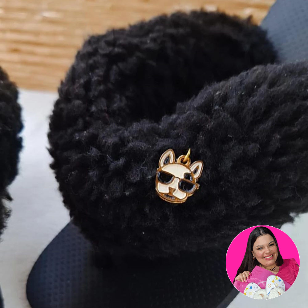 Chinelufa Pingente Cachorro - Mileni Fernandes