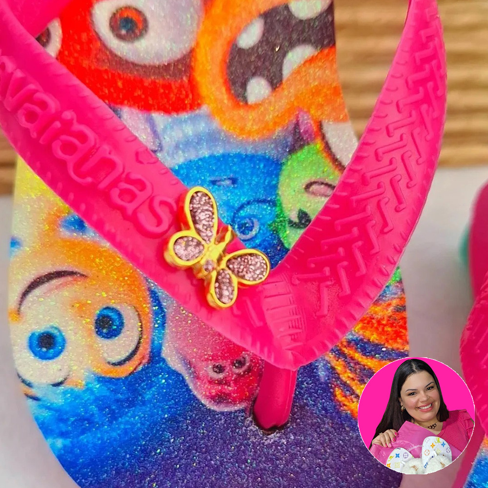 Chinelo Infantil Divertida Mente - Mileni Fernandes