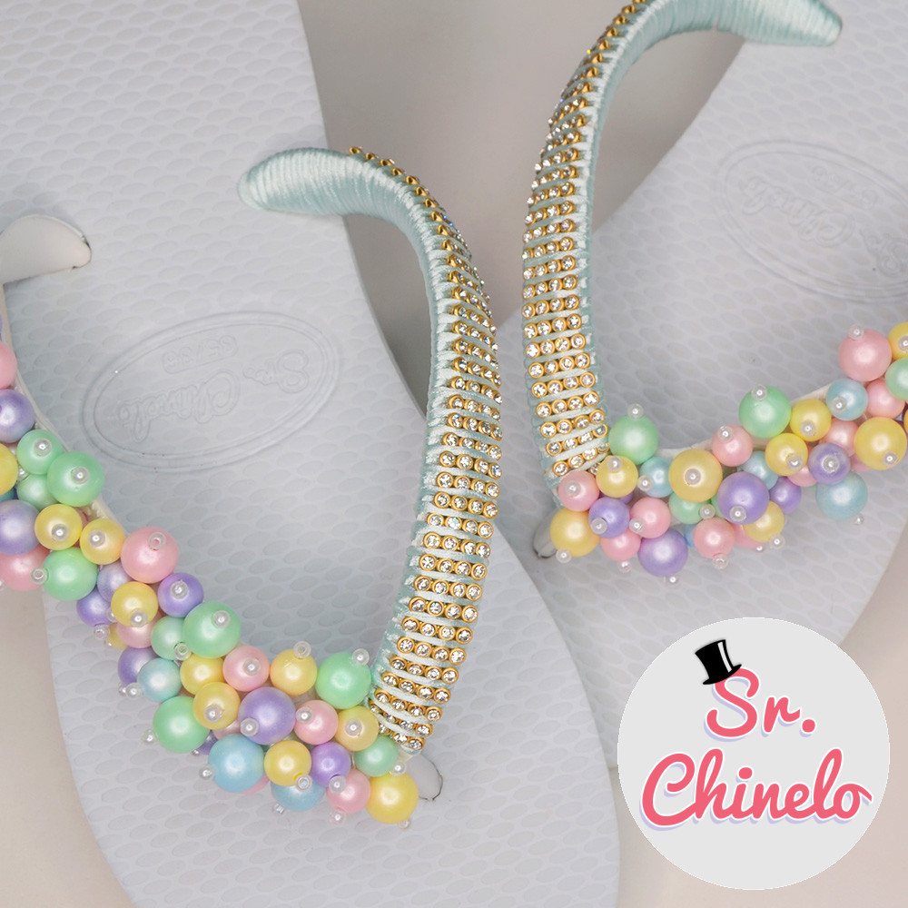 Chinelo Personalizado Pipoquinha - Sr.Chinelo