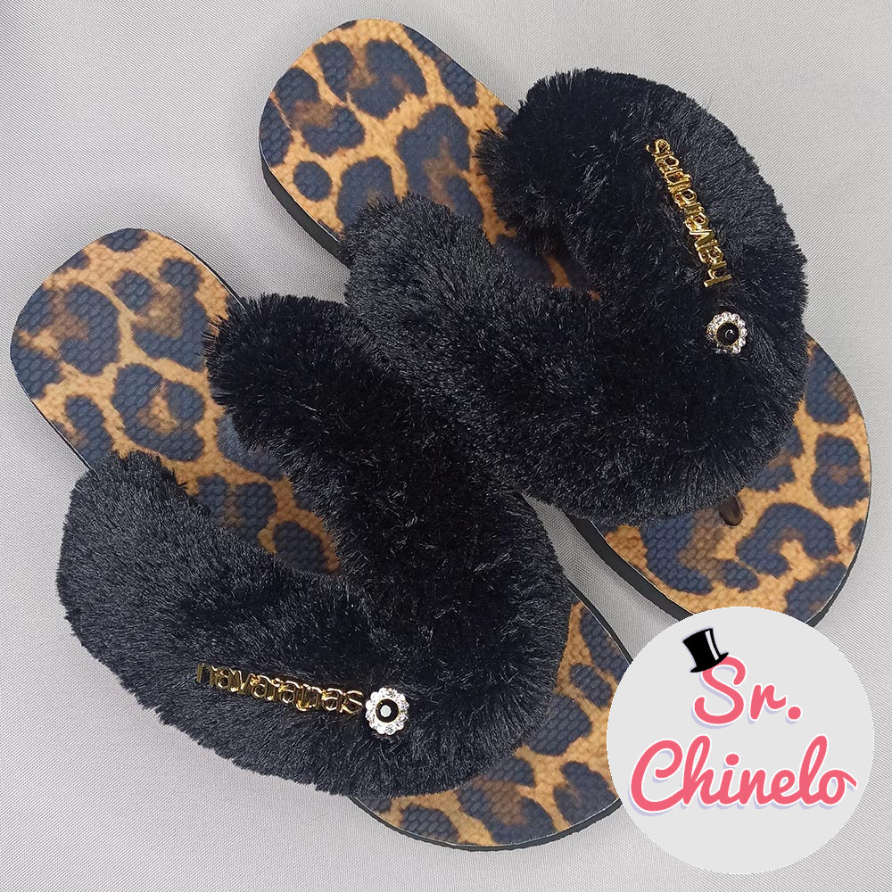 Chinelufa Tiras Encapadas com Pelúcia, Piercings de Rebite e Lonita Termocolante - Inspiração Marca Famosa - Aula 013