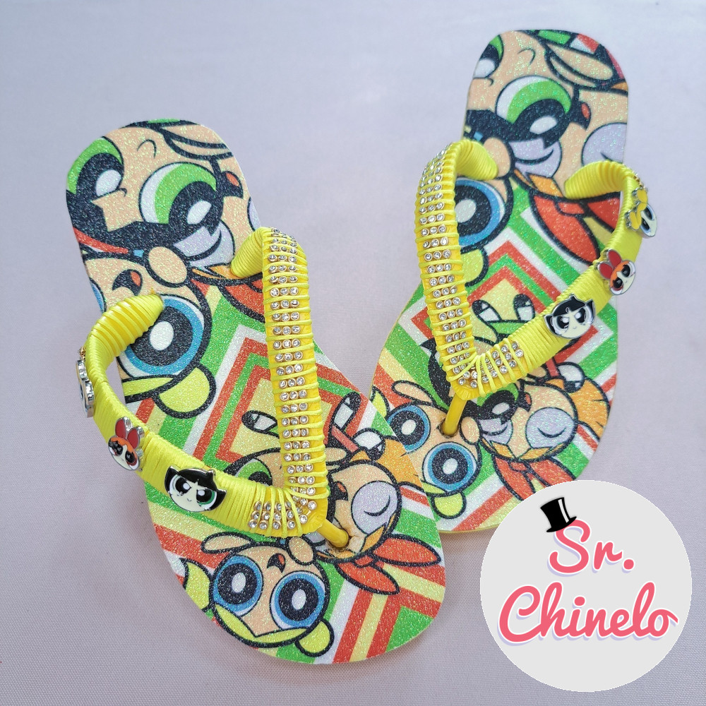 Chinelo Customizado Superpoderosas
