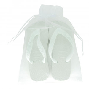 Saquinho de Voal, 20cm x 30cm, Branco