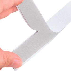 Fecho Velcro, 25mm, Branco