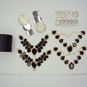 Kit Cabedais Londres, Preto