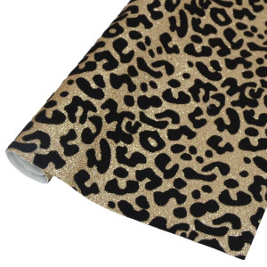 Lonita Glitter Fino Flocado, Onça, Ouro