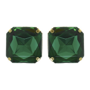 Piercing de Rebite, Quadrado, Verde