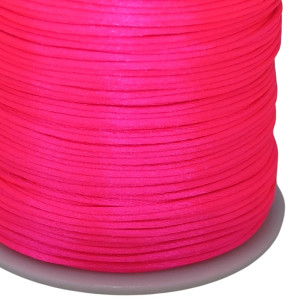 Fio de Seda, 1mm, Rosa Neon