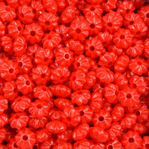 Pitanga de Acrílico, 08mm, Vermelho