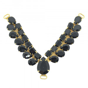 Cabedal Adele, Passante, Preto