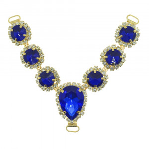 Cabedal Gisele, Passante, Azul