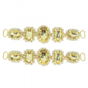 Cabedal Gabriela, Passante, Dourado