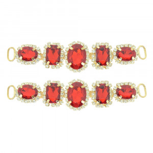 Cabedal Gabriela, Passante, Vermelho