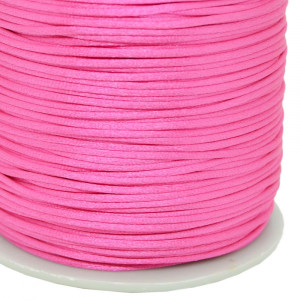 Fio de Seda, 1mm, Rosa Choque