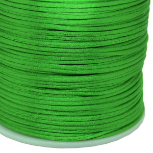 Fio de Seda, 1mm, Verde Folha