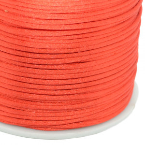 Fio de Seda, 1mm, Vermelho Queimado