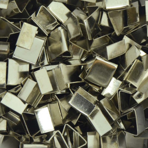 Terminal de Amassar, 10mm, Prata