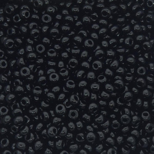 Miçangão Jablonex, 6/0, Preto Fosco