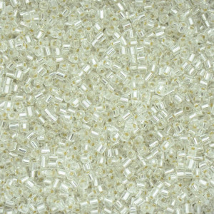 Vidrilho Jablonex, 2x9/0, Prata Transparente