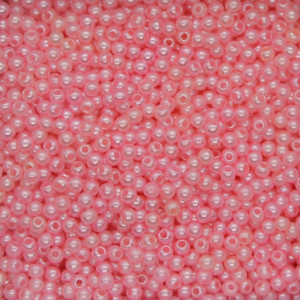 Pérola ABS, 03mm, Rosa Claro