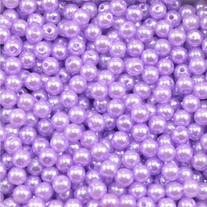Pérola ABS, 05mm, Lilás