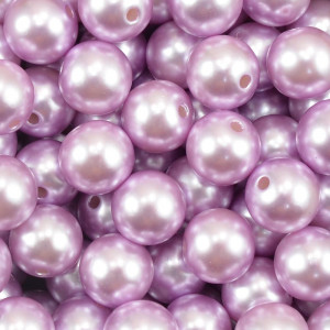 Pérola ABS, 12mm, Lilás