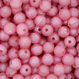 Pérola Craquelada, 08mm, Rosa Envelhecido