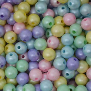 Bola Fosca, 08mm, Colorido Candy