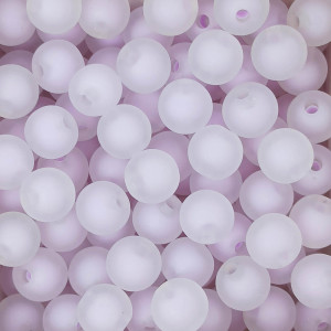 Bola Translúcida Fosca, 10mm, Lilás
