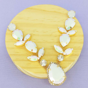 Cabedal Ana, Banhado, Rebite, Branco Perolado