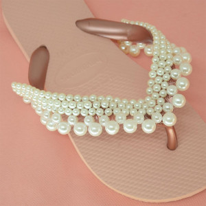 Trama de Pérolas Antúrio, Creme