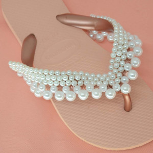 Trama de Pérolas Antúrio, Branco