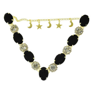 Cabedal Celeste, Rebite, Luas e Estrelas, Preto