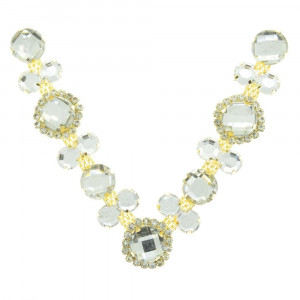 Cabedal Lucy, Banhado, Rebite, Cristal