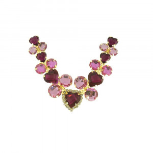 Cabedal Infantil Laura, Banhado, Rebite, Pink/Rosa Claro