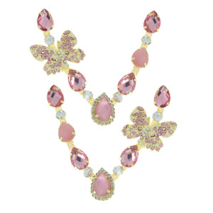 Cabedal Bárbara, Banhado, Rebite, Rosa/Rosa Jateado