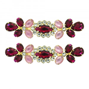 Cabedal Isa, Banhado, Rebite, Rosa/Rosa Claro Jateado