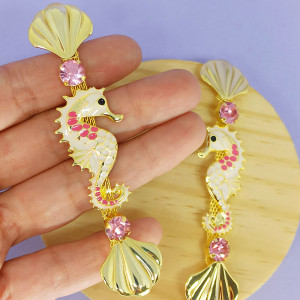 Cabedal Cavalo Marinho, Banhado, Rebite, Rosa