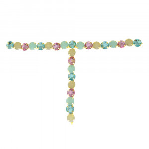 Cabedal Ana, Banhado, Garra, Tiffany/Rosa/Creme