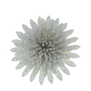 Cabedal Flor de Lótus, Tecido, Cristal