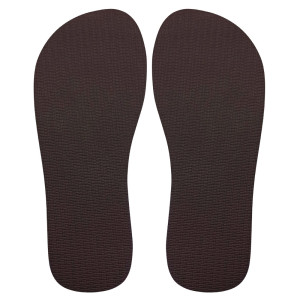 Sola Basic, 100% Borracha, Marrom Cacau