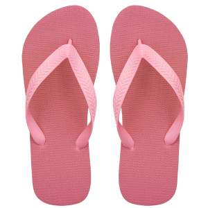 Chinelo Basic, Sr.Chinelo, 100% Borracha, Rosa Glacê
