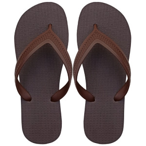 Chinelo Delta, Sr. Chinelo, 100% Borracha, Marrom Cacau