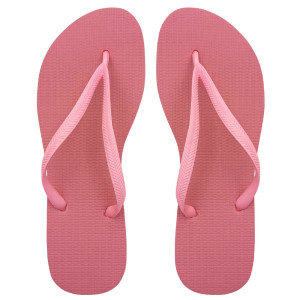 Chinelo Slim, Sr.Chinelo, 100% Borracha, Rosa Glacê