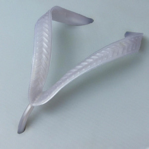 Correia Larga para Chinelo, Branco Perolado