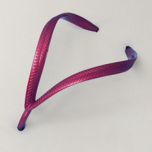 Correia Slim para Chinelo, Vinho Perolado