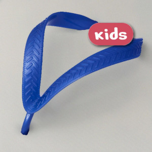Correia Larga para Chinelo Infantil, Azul Bic