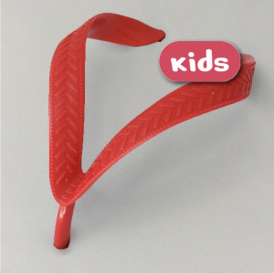 Correia Larga para Chinelo Infantil, Vermelho